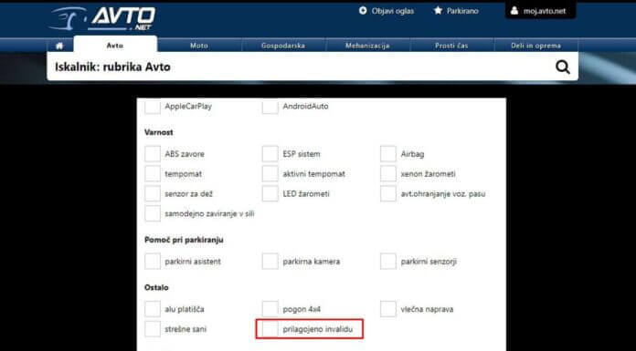 Avto.net uvaja lastnost “Prilagojeno invalidu” Avto.net - Prilagojeno invalidu