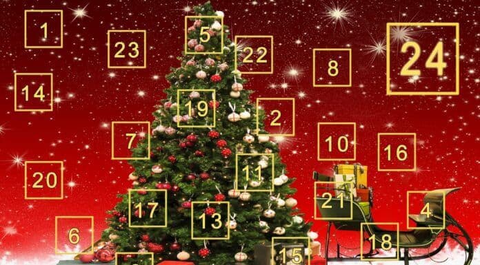 Odštevajmo skupaj do božiča Adventni koledar