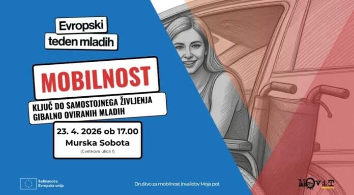 Mobilnost – ključ do samostojnega življenja gibalno oviranih mladih